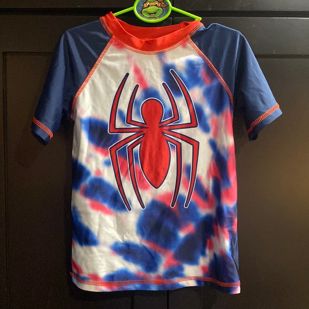 Spider-Man Marvel Rash Guard for swimming boys Small